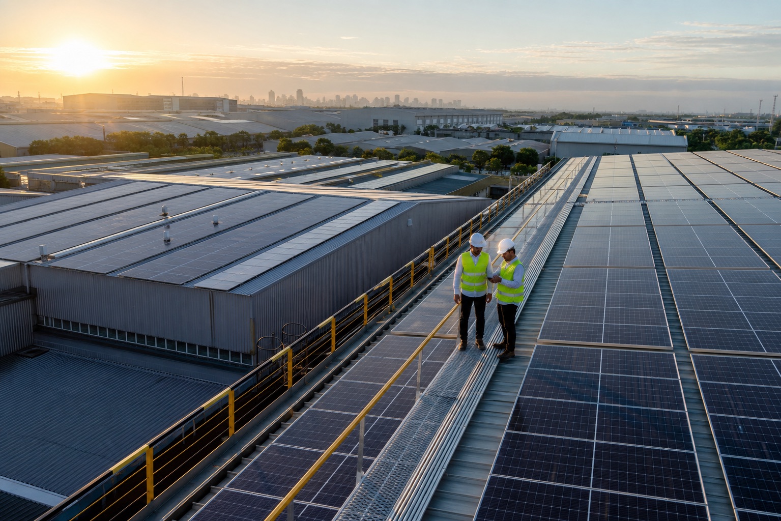 12 MW Multi-Site Industrial Rooftop Portfolio project